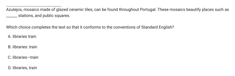 Question 12 passage and answer choices