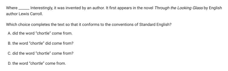 Question 17 passage and answer choices