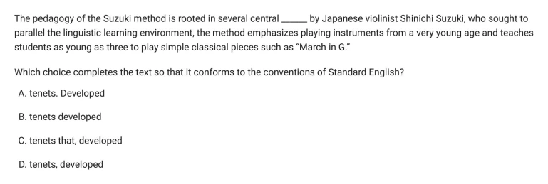 Question 17 passage and answer choices