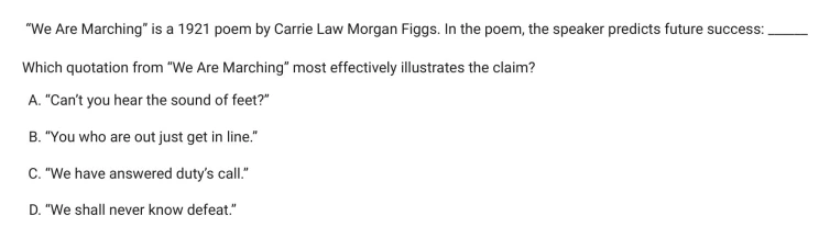 Question 38 passage and answer choices