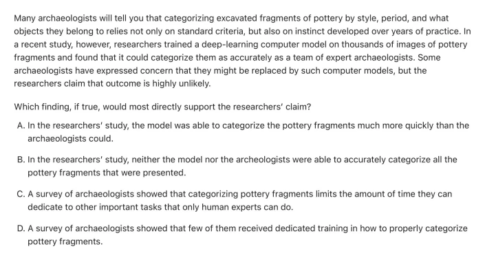 Question 14 passage and answer choices