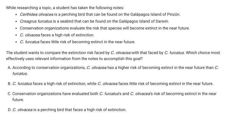 Question 17 passage and answer choices