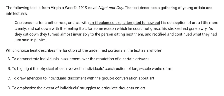 Question 13 passage and answer choices
