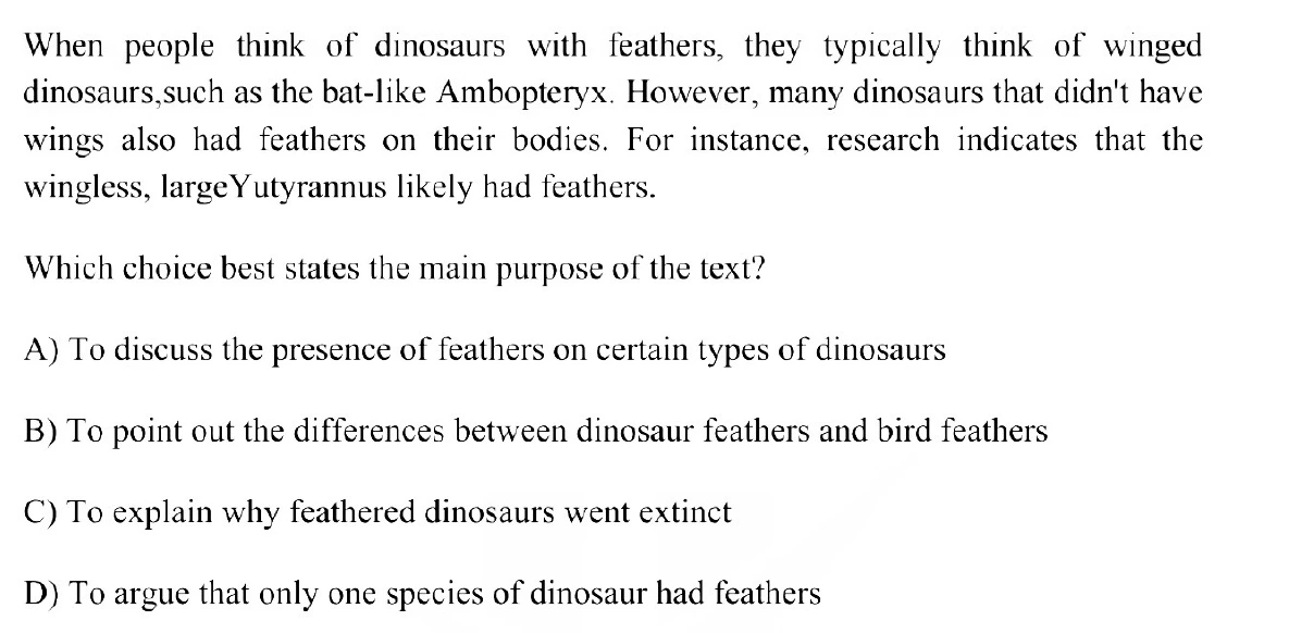 Question 6 passage and answer choices