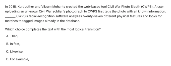 Question 9 passage and answer choices