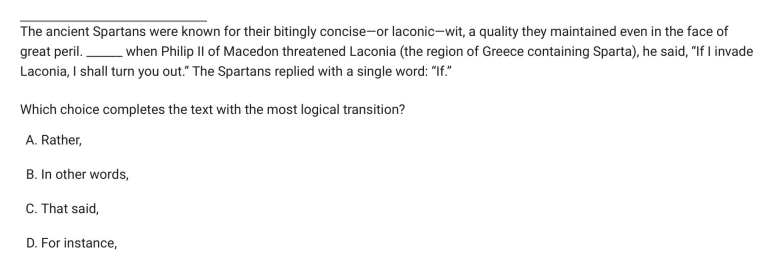 Question 22 passage and answer choices