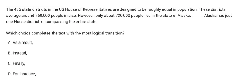 Question 23 passage and answer choices