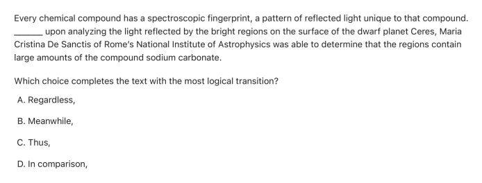 Question 28 passage and answer choices