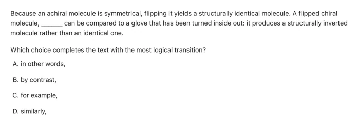 Question 5 passage and answer choices