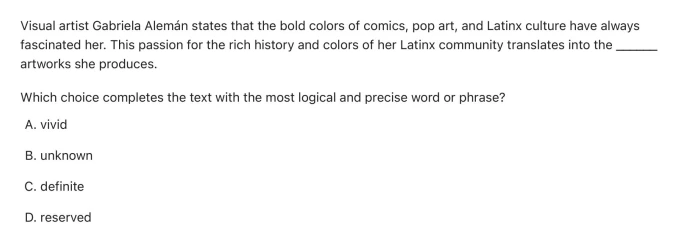 Question 11 passage and answer choices