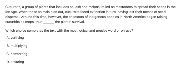 Question 16 passage and answer choices