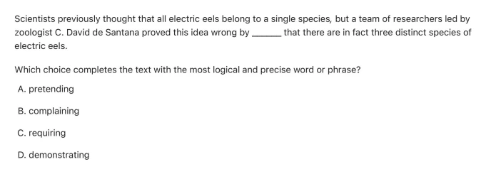Question 27 passage and answer choices