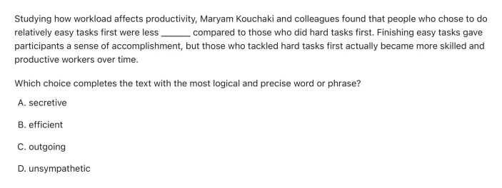Question 28 passage and answer choices