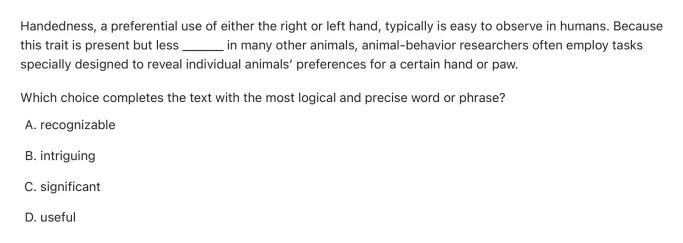 Question 14 passage and answer choices