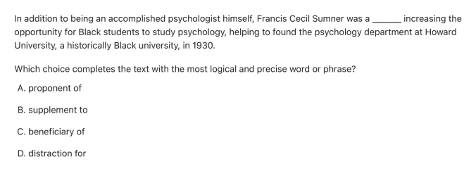 Question 18 passage and answer choices