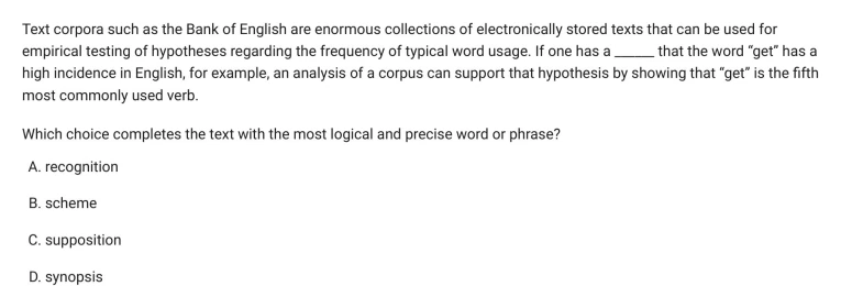 Question 7 passage and answer choices