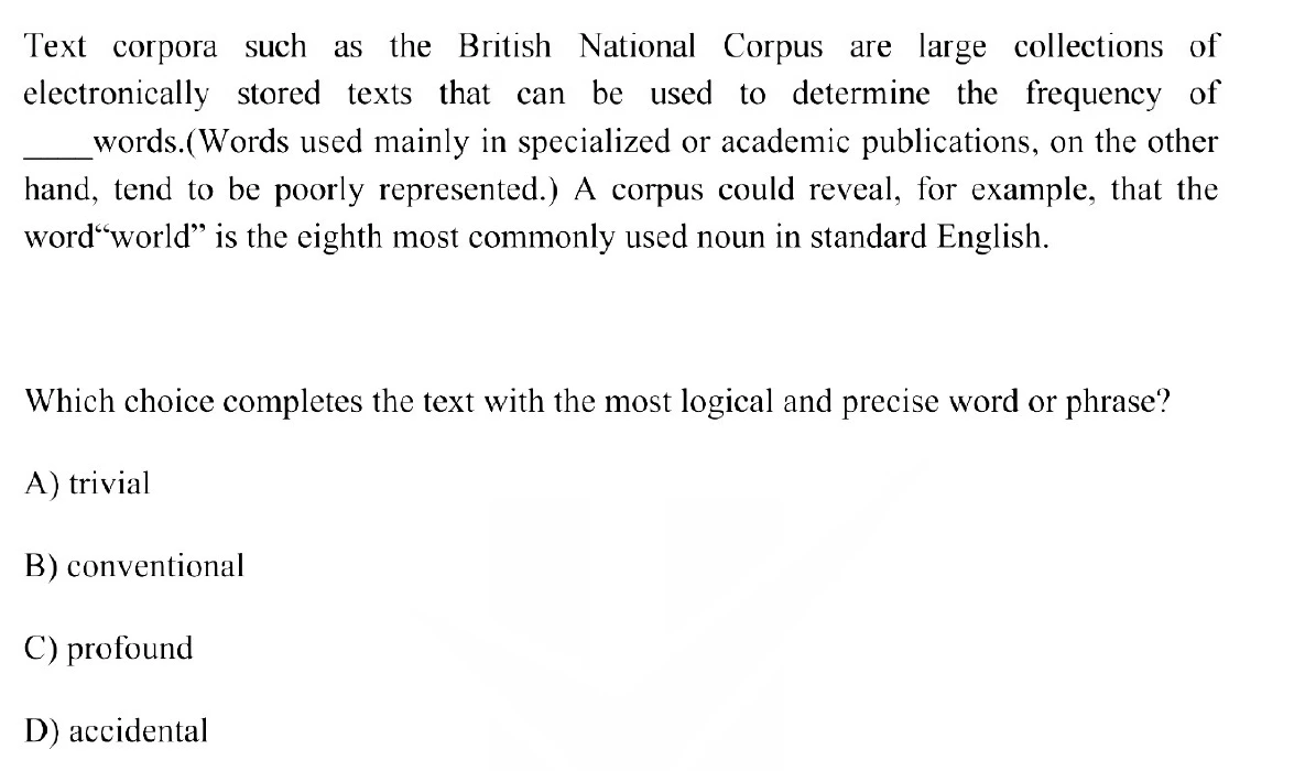 Question 7 passage and answer choices