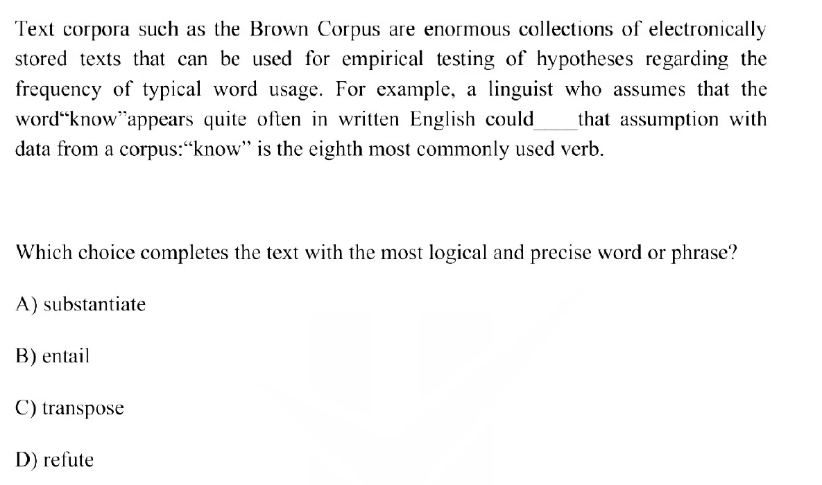 Question 9 passage and answer choices