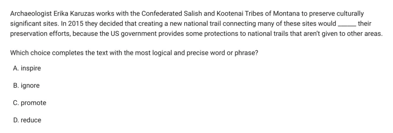 Question 14 passage and answer choices