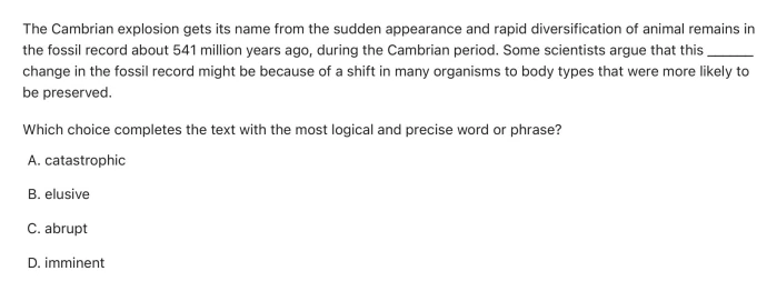 Question 20 passage and answer choices