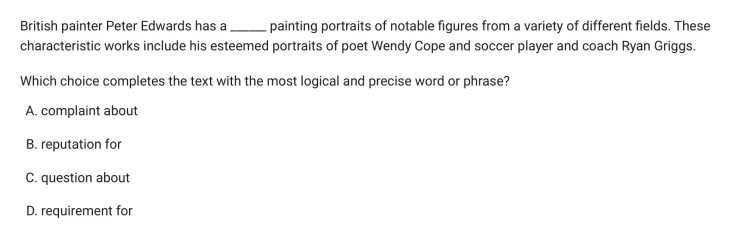 Question 22 passage and answer choices