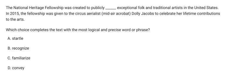 Question 23 passage and answer choices